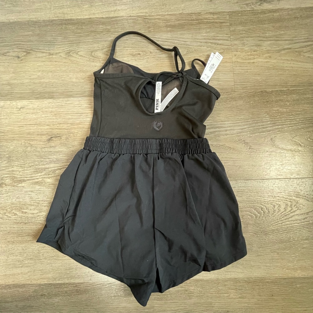 Victoria's Secret PINK Black Romper